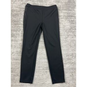 Bebe Pants‎ Womens XL Black Pull on Ankle Rayon Blend Casual